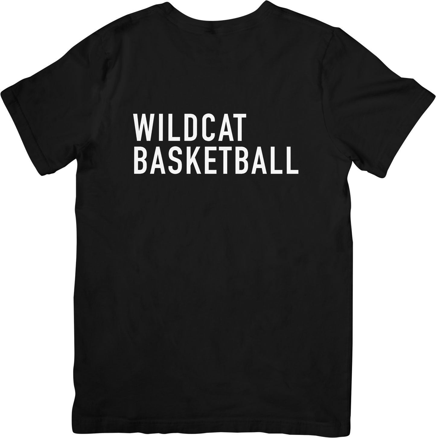 Wildcat Basketball Design 3 - Short Sleeve T-shirt