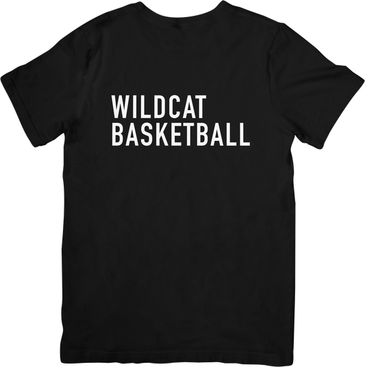 Wildcat Basketball Design 3 - Short Sleeve T-shirt