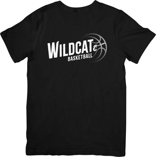 Wildcat Basketball Design 2 - Short Sleeve T-shirt