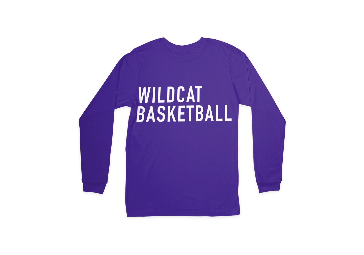 Wildcat Basketball Design 3 - Long Sleeve Dry-Fit