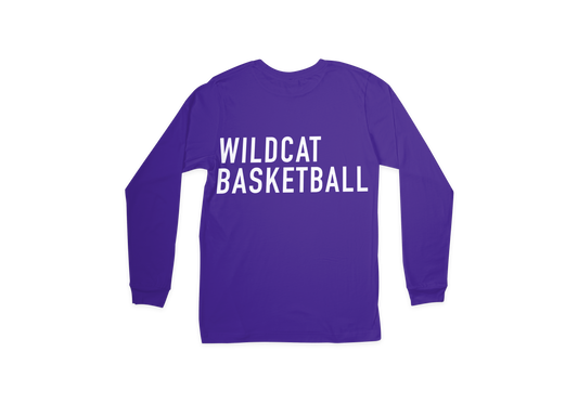 Wildcat Basketball Design 3 - Long Sleeve Dry-Fit