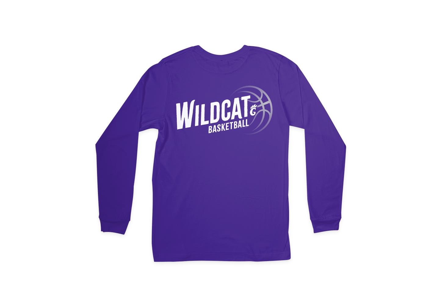 Wildcat Basketball Design 2 - Long Sleeve Dry-Fit