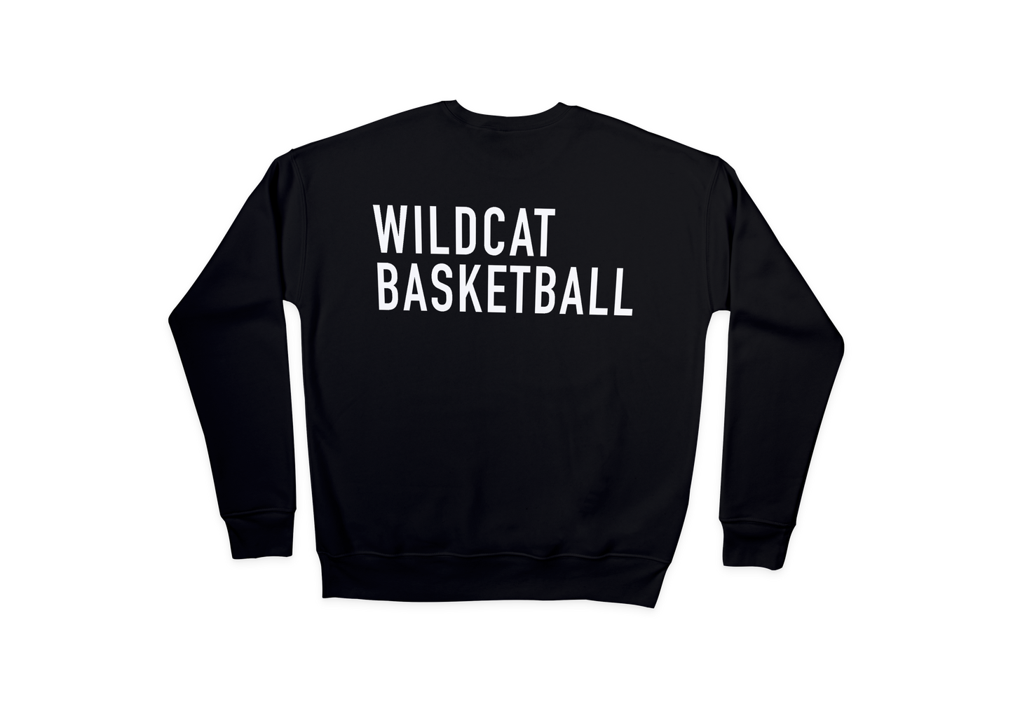 Wildcat Basketball Design 3 - Crew Neck Sweatshirt
