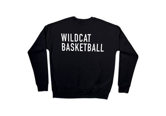 Wildcat Basketball Design 3 - Crew Neck Sweatshirt