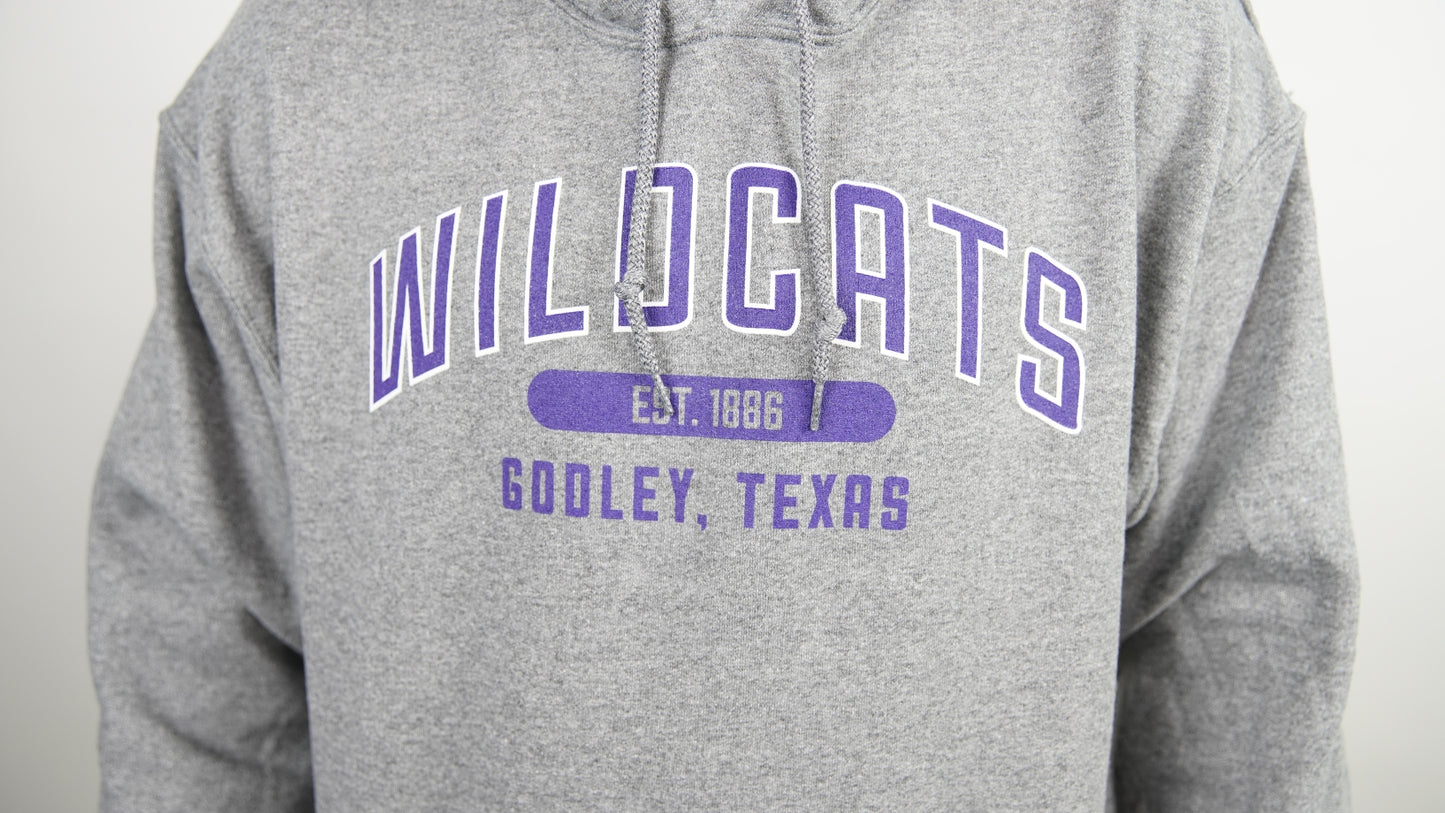 Gray Wildcat Hoodie