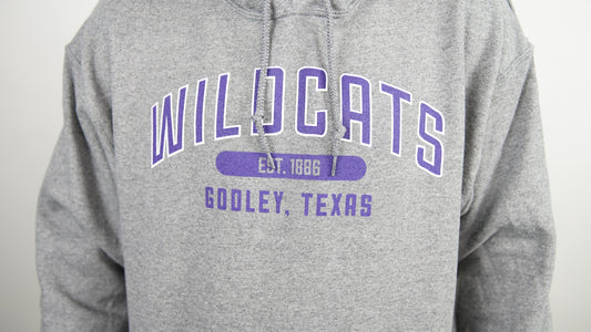 Gray Wildcat Hoodie