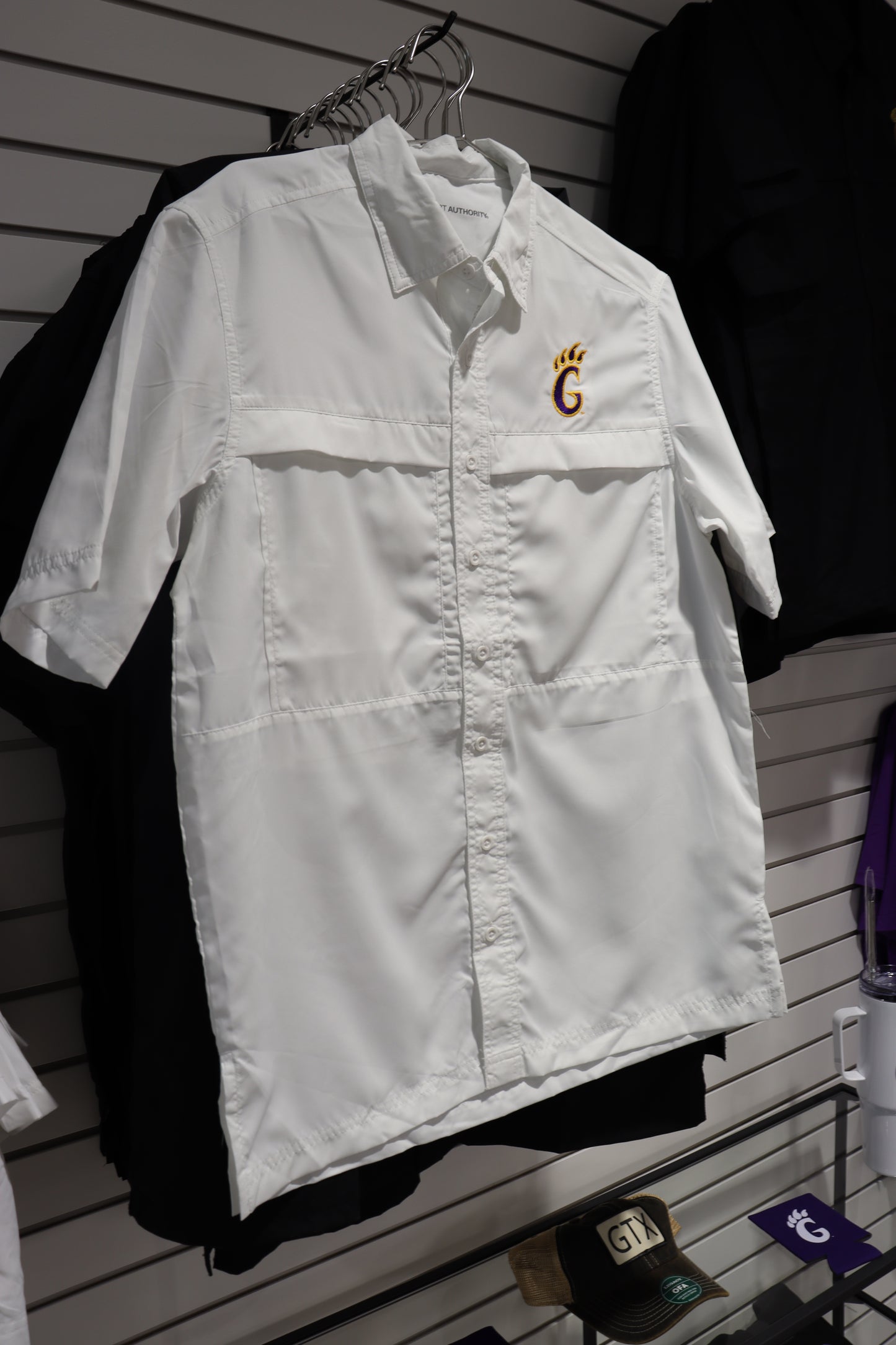 White G Claw Fishing Shirt