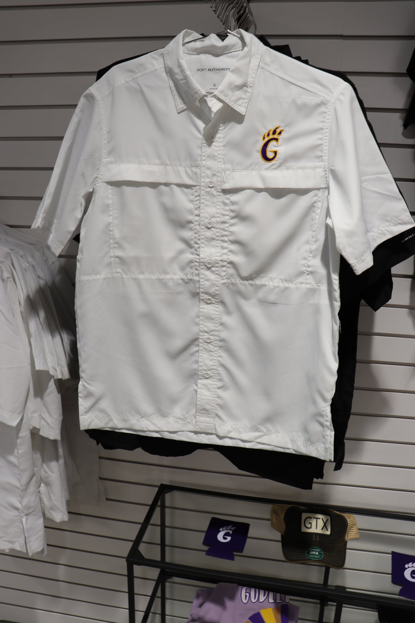 White G Claw Fishing Shirt