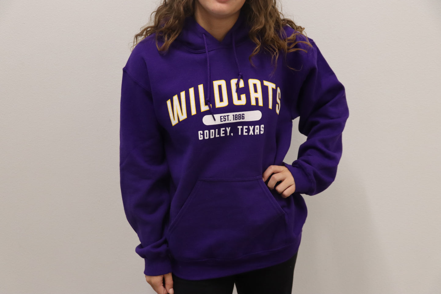 Purple Wildcat Hoodie