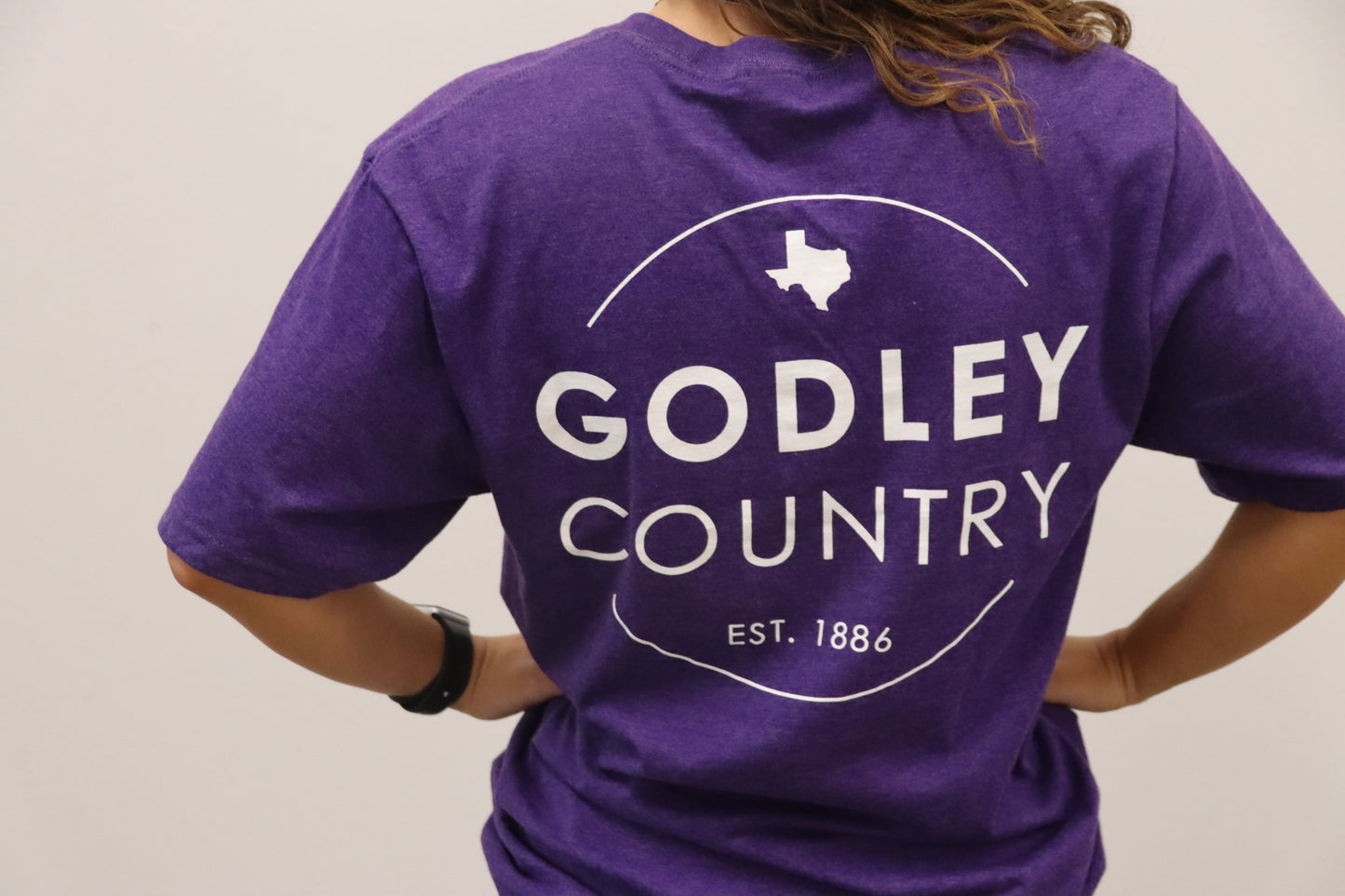 Purple Godley County Shirt