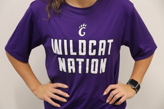 Purple Wildcat Nation Shirt