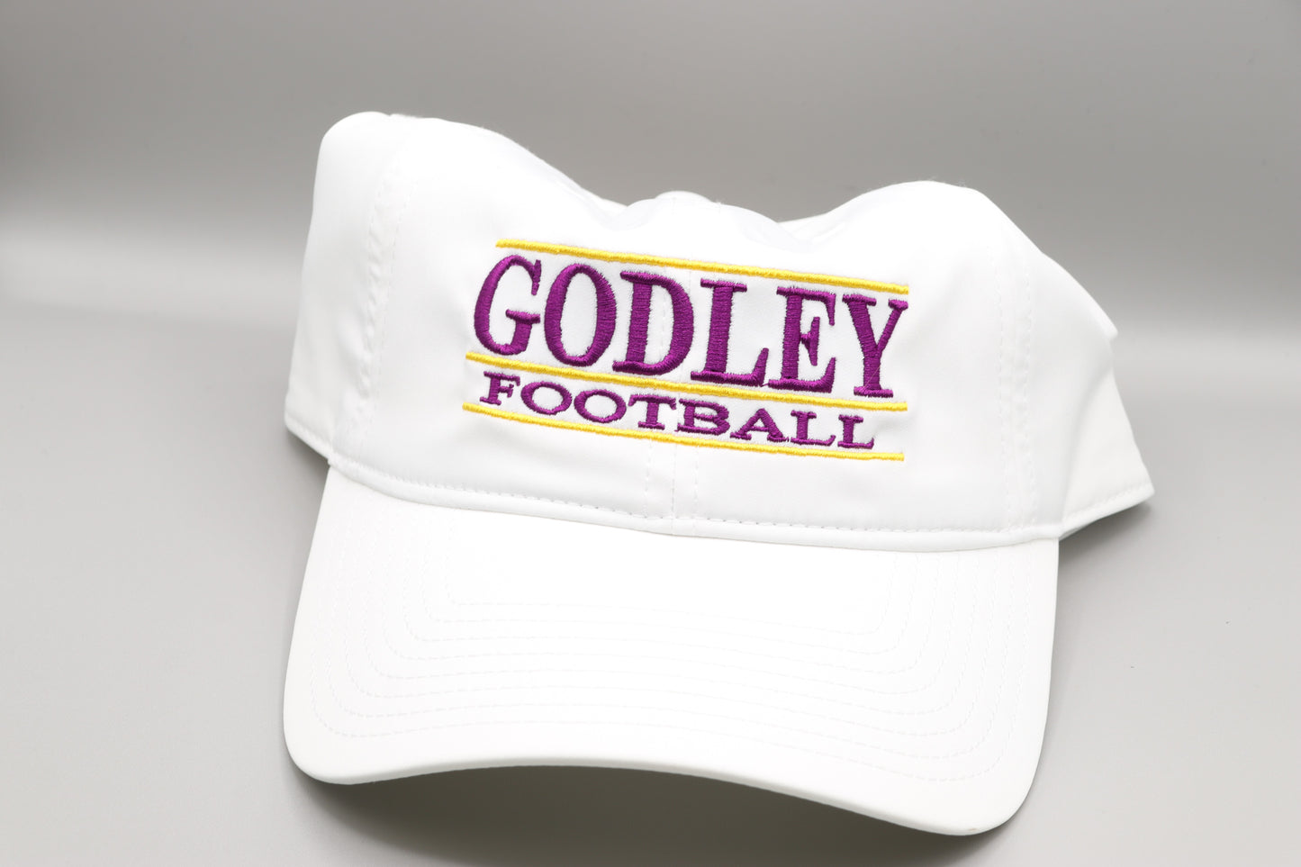 White Godley Football Hat