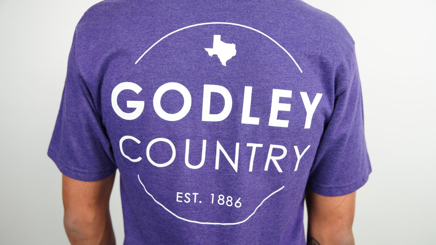 Purple Godley County Shirt