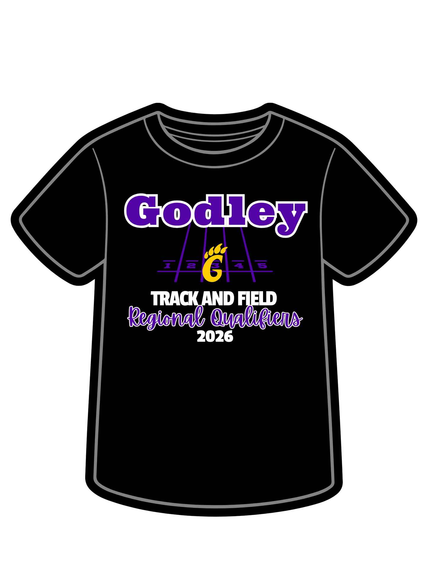 Regional Track Tshirts